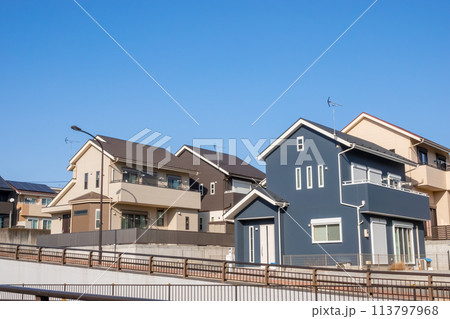 住宅街 イメージ 住宅街 イメージ 113797968