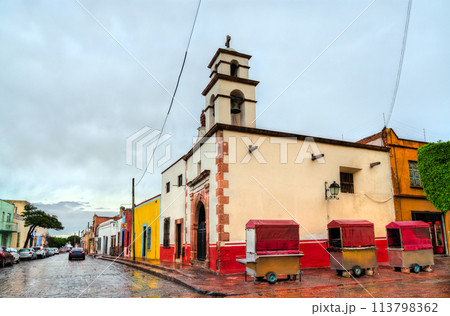 El Calvarito Chapel in Santiago de Queretaro, Mexico El Calvarito Chapel in Santiago de Queretaro, Mexico 113798362
