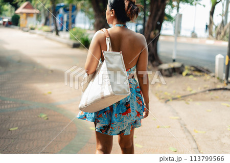 Wander around the promenade and shops along the seaside Wander around the promenade and shops along the seaside 113799566