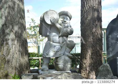 温泉神社の大黒天 113800274
