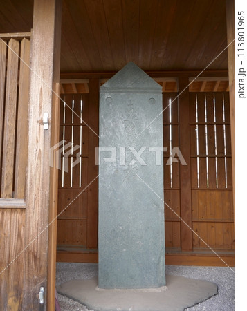 上田朝直公建立青石塔婆　（埼玉県東松山市） 113801965