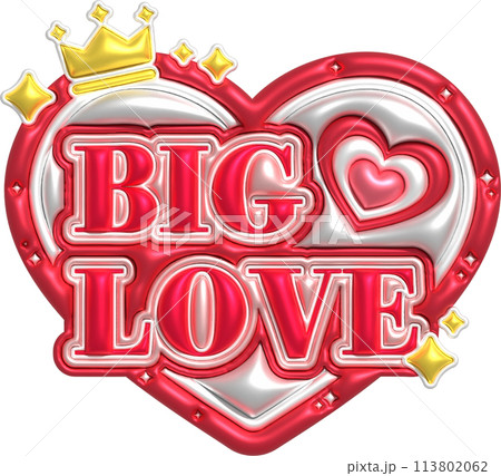 推し活　ネームボード　カンペ　LOVE 113802062