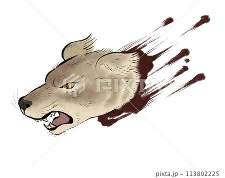 犬神のイラスト 犬神のイラスト 113802225