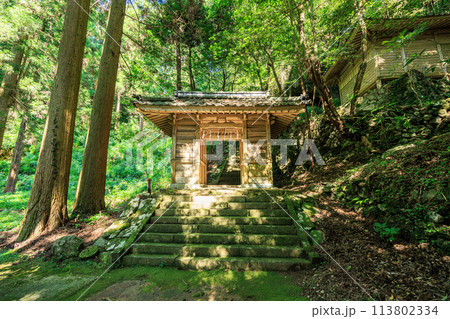 室山熊野神社（八女市星野村） 113802334