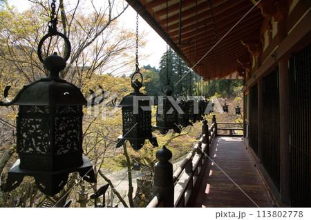 談山神社(東西透廊)　【奈良県桜井市多武峰】 113802778