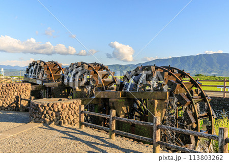 朝倉の三連水車(福岡県朝倉市) 朝倉の三連水車(福岡県朝倉市) 113803262