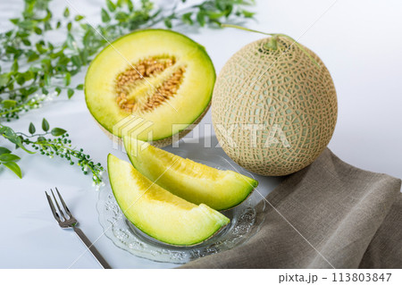 マスクメロン　フルーツ 113803847