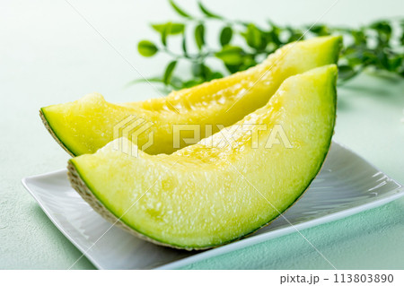 マスクメロン　フルーツ 113803890