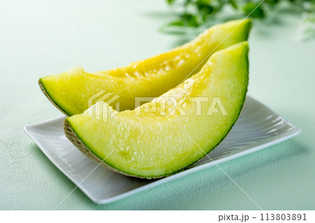 マスクメロン　フルーツ 113803891