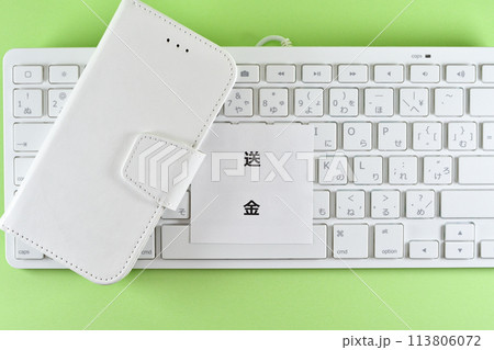 インターネットバンキングでの送金 113806072