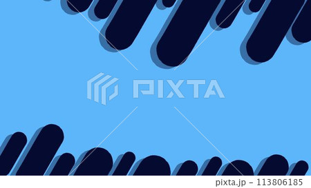 カラフルな手描きのドットの背景 113806185