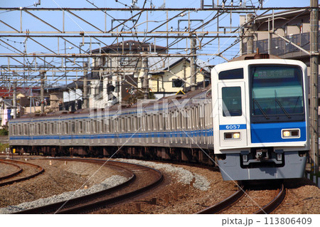［SI］西武池袋線6000系50番台／アルミ車（F快急：東京メトロ副都心線直通） 113806409