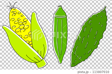 Loose and simple summer vegetable set 1 - solid color Loose and simple summer vegetable set 1 - solid color 113807010