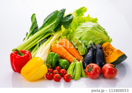 野菜の集合イメージ 113808053