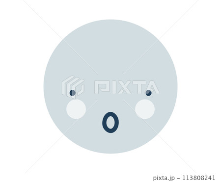 Blue excited round Emoji Icon. Object Symbol flat Vector Art. Cartoon element for web design, poster, greeting card Blue excited round Emoji Icon. Object Symbol flat Vector Art. Cartoon element for web design, poster, greeting card 113808241