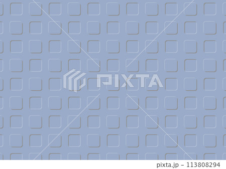 エンボス加工のようなシンプルなシームレス背景_凸凹四角 113808294