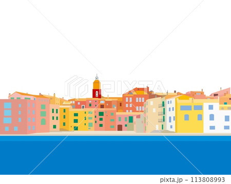 サントロペ saint tropez ビーチ plage フランス france サントロペ saint tropez ビーチ plage フランス france 113808993