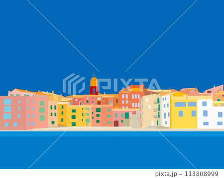 サントロペ saint tropez ビーチ plage フランス france サントロペ saint tropez ビーチ plage フランス france 113808999