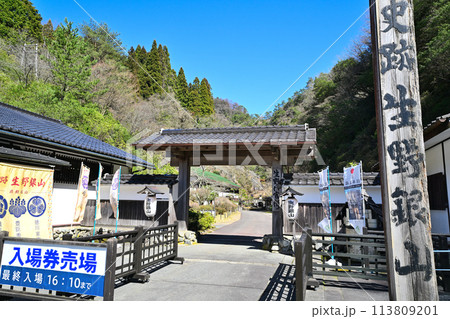 兵庫県生野市「生野銀山」金香瀬旧坑露頭群と坑道 113809201