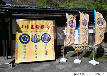 兵庫県生野市「生野銀山」金香瀬旧坑露頭群と坑道 113809233