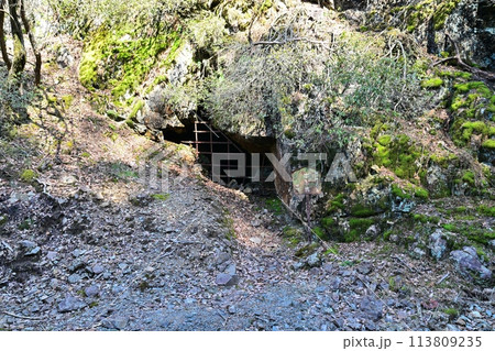 兵庫県生野市「生野銀山」金香瀬旧坑露頭群と坑道 113809235
