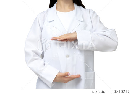 PNG, Asian girl as a doctor, isolated on white background. PNG, Asian girl as a doctor, isolated on white background. 113810217