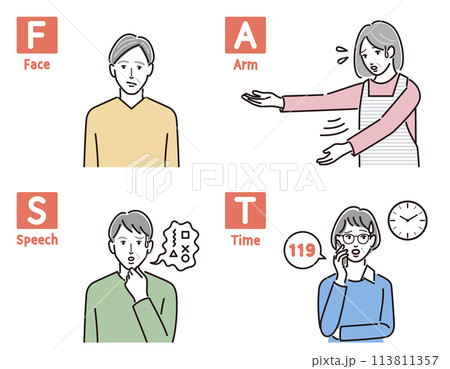 FASTチェックのイラスト FASTチェックのイラスト 113811357