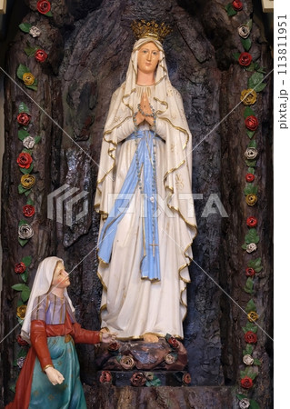 Our Lady of Lourdes in the church of Saint Matthew in Stitar, Croatia 113811951