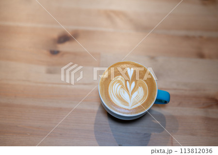 ラテアート カフェ サムネイル画像 ラテアート カフェ サムネイル画像 113812036