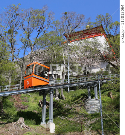 紀三井寺 ケーブルカー 桜満開 和歌山市 紀三井寺 ケーブルカー 桜満開 和歌山市 113812064