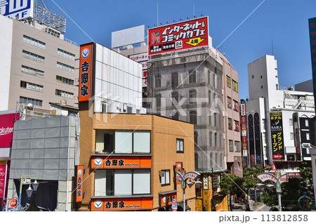 快晴の五反田駅前 東京 快晴の五反田駅前 東京 113812858