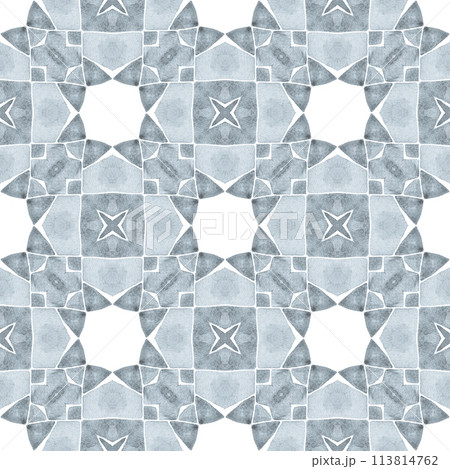 Exotic seamless pattern. Black and white Exotic seamless pattern. Black and white 113814762
