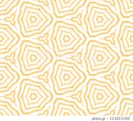 Textured stripes pattern. Yellow symmetrical 113815100
