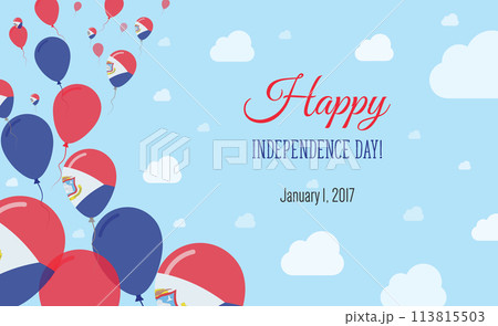 Sint Maarten  Independence Day Sparkling 113815503