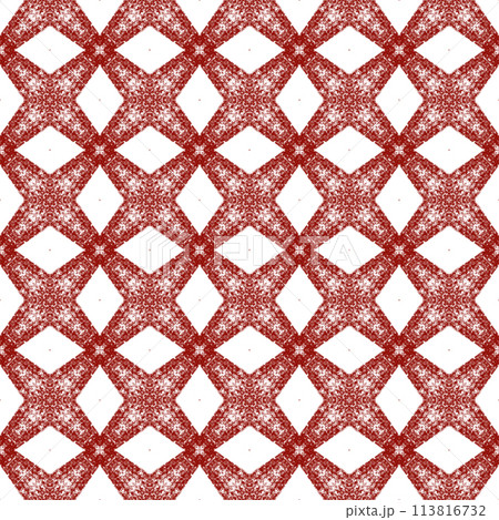Medallion seamless pattern. Wine red symmetrical Medallion seamless pattern. Wine red symmetrical 113816732