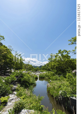 長瀞岩畳(県立長瀞玉淀自然公園)　埼玉県秩父郡長瀞町長瀞 113817325