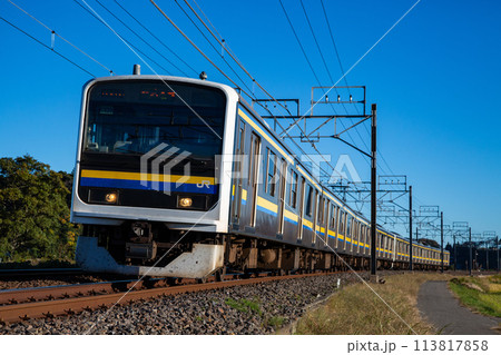 JR東日本 総武線・成田線の通勤電車 209系 113817858