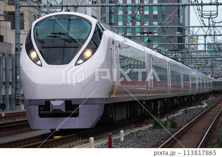 JR東日本 常磐線の特急電車 E657系ひたち・ときわ JR東日本 常磐線の特急電車 E657系ひたち・ときわ 113817865