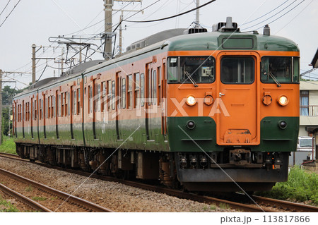 JR東日本 上越線・両毛線の通勤電車 115系 113817866