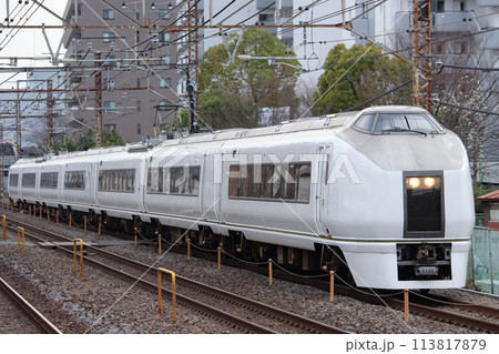 JR東日本 常磐線の特急電車 651系スーパーひたち JR東日本 常磐線の特急電車 651系スーパーひたち 113817879