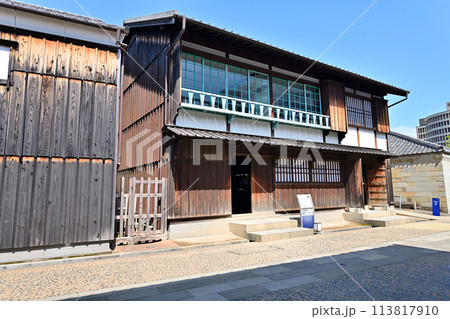 長崎市の風景 出島和蘭商館跡 長崎市の風景 出島和蘭商館跡 113817910