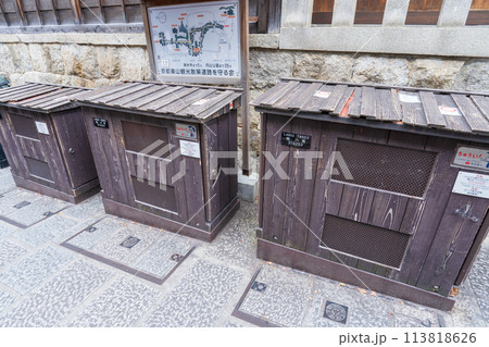 京都市 清水寺付近の環境配慮型 電線地中化の地上機器部 京都市 清水寺付近の環境配慮型 電線地中化の地上機器部 113818626