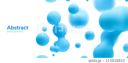 3d liquid vector set. 113818833