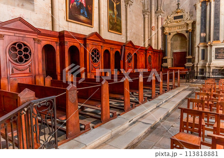 Saint maurice cathedral, Angers, Loire valley, France Saint maurice cathedral, Angers, Loire valley, France 113818881