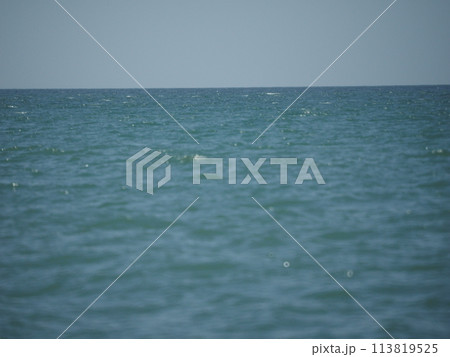 青い空と青い海 青い空と青い海 113819525