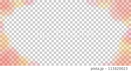 Watercolor background with pink frame 113820023