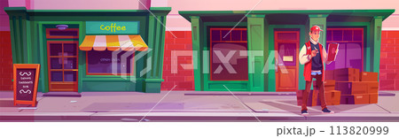 Mail delivery to door 113820999