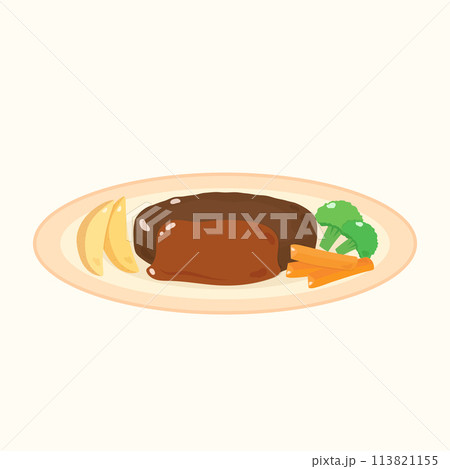 japanese hamburger steak japanese hamburger steak 113821155
