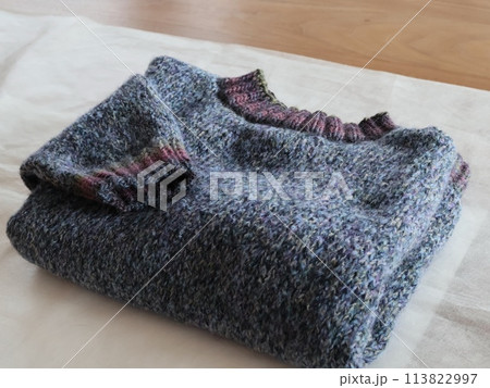 手編みセーター 113822997