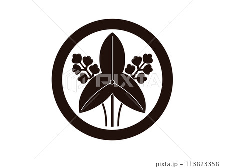 丸に沢鷹 113823358